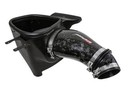 aFe 2021 Dodge Durango SRT Hellcat Track Series Carbon Fiber Cold Air Intake System w/ Pro 5R Filter 57-10028K 57-10028K Photo - Unmounted