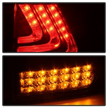 Spyder Lexus RX330/RX350 04-09 LED Tail Lights Black ALT-YD-LRX04-LED-BK 5080837 5080837 Photo - Unmounted