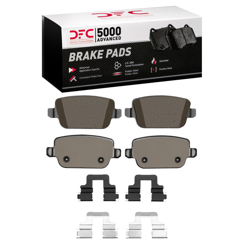 DFC DFC 5000 Advanced Low Met Brake Pads Brakes, Rotors & Pads Brake Pads - OE main image