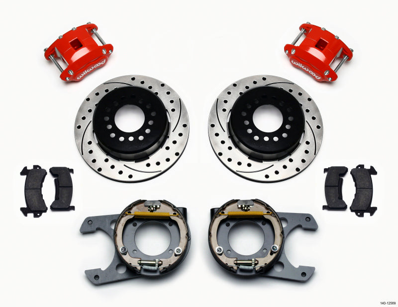 Wilwood D154 P/S Park Brake Kit, Chevy C-10, 2.42 Offset 5-lug 140-12569 Photo - Primary