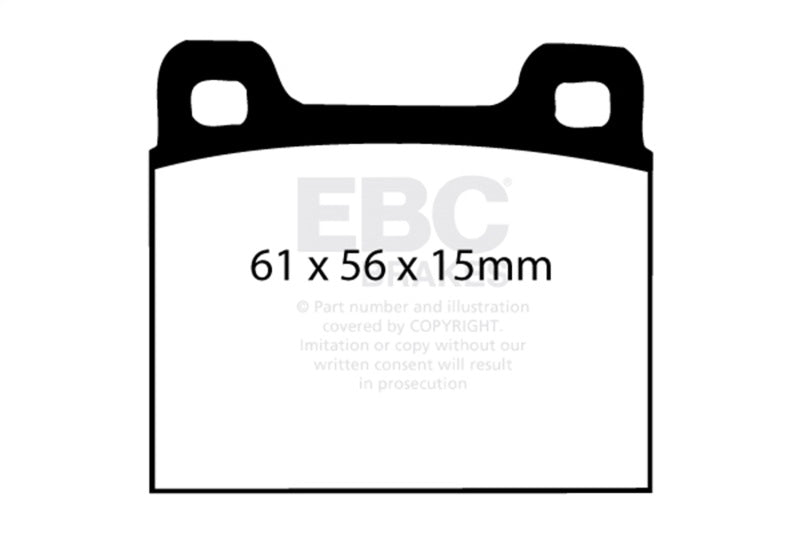 EBC Disc Brake Pad Set DP5104NDX Photo - Primary