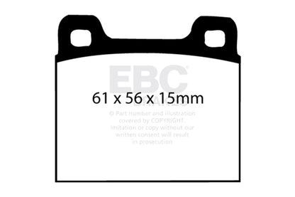 EBC Disc Brake Pad Set DP5104NDX Photo - Primary
