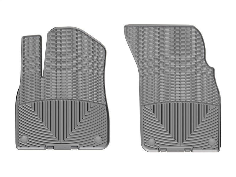 WeatherTech 2017+ Audi Q7 Front Rubber Mats - Grey W376GR W376GR Photo - Primary