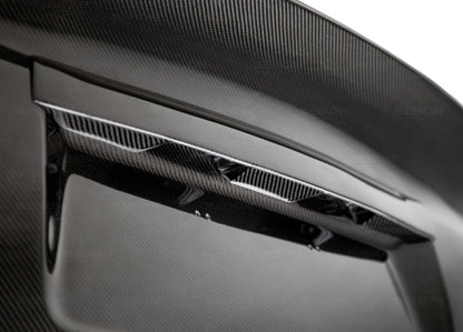 Seibon Carbon Fiber Trunk Lid For 2008-2014 Subaru WRX/STi 4DR TL0809SBIMP4D-C Photo - Primary