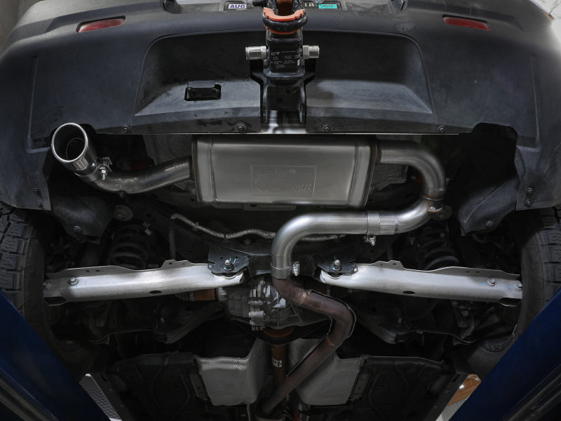 aFe Ford Bronco Sport 21-22 L3-1.5L (t)/L4-2.0L (t) Vulcan Axle-Back Exhaust System- Polished Tips 49-33141-P 49-33141-P Photo - Mounted