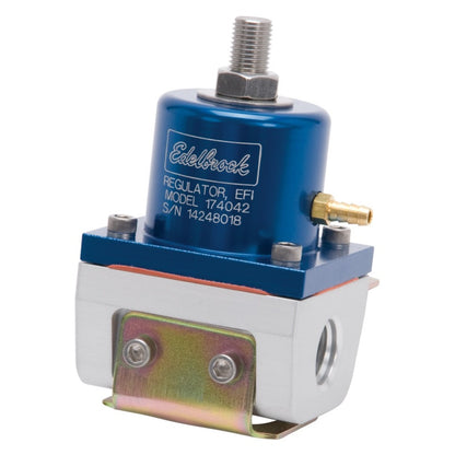 Edelbrock Fuel Pressure Regulator,EFI,180 GPH,35-90 PSI,-6 In/Out,-6 Return 174042 Photo - Unmounted