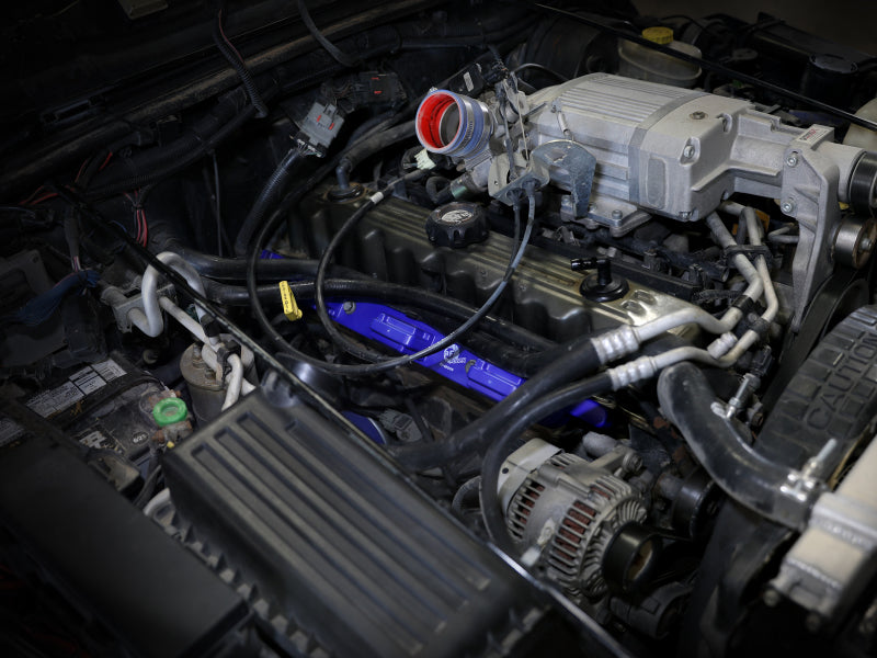 aFe SCORCHER High-Performance Ignition Coil 00-06 Jeep Wrangler TJ/Cherokee/Grand Cherokee L6-4.0L 77-92009 77-92009 Photo - Mounted