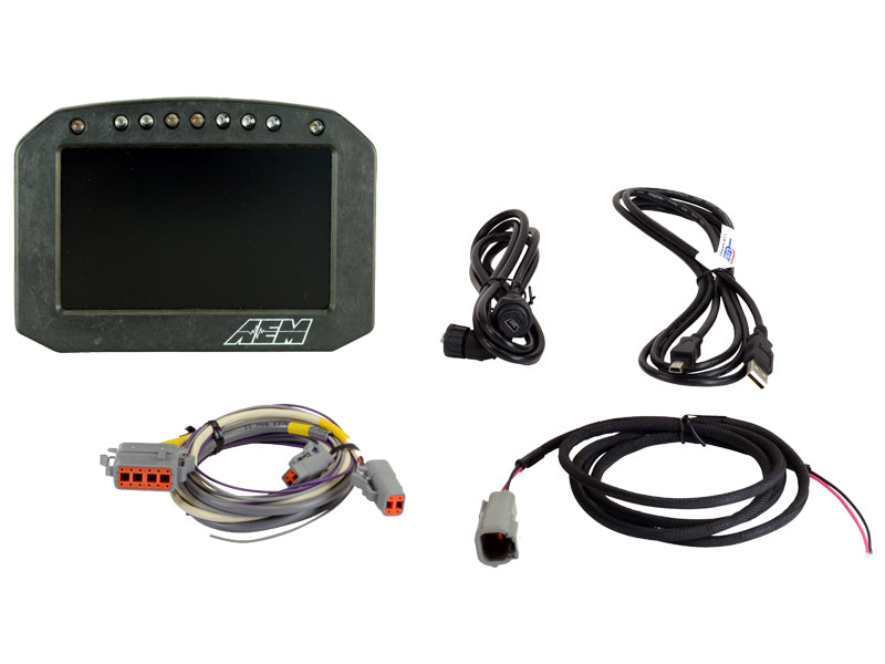 AEM CD-5L Carbon Logging Flush Digital Dash Display 30-5601F 30-5601F Photo - Primary