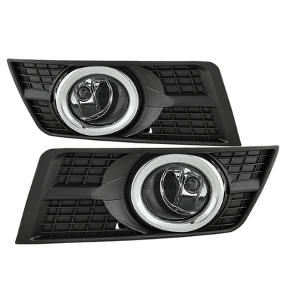 Spyder Cadillac SRX 2010-2015 OEM Style Fog Lights W/Universal Switch Clear FL-CASRX10-C 5080479 5080479 Photo - Primary