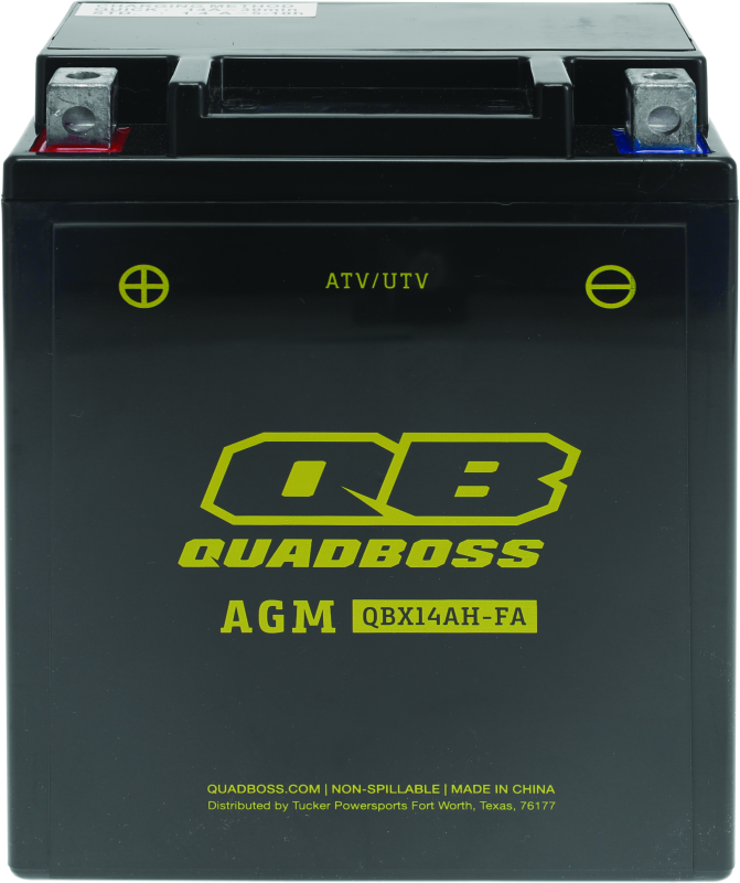 QuadBoss Qbx14Ah-Fa Agm Battery Qb 401384 401384 Photo - Primary