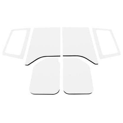 DEI 07-18 Jeep Wrangler JK 2-Door Headliner Complete Kit - White 50287 50287 Photo - Primary