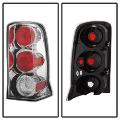 Spyder Cadillac Escalade SUV (Not EXT)02-06 Euro Style Tail Lights Chrome ALT-YD-CE02-C 5001603 5001603 Photo - Unmounted