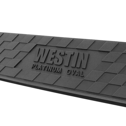Westin 19-22 Chevrolet Silverado 1500 DC Platinum 4 Oval Nerf Step Bars - SS 21-4120 21-4120 Photo - Unmounted