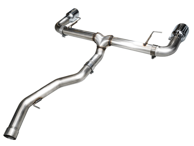 AWE Tuning AWE 19-23 BMW 330i / 21-23 BMW 430i Base G2X Track Edition Axle Back Exhaust - Chrome Silver 3020-32429 3020-32429 Photo - out of package