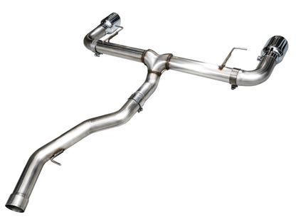 AWE Tuning AWE 19-23 BMW 330i / 21-23 BMW 430i Base G2X Track Edition Axle Back Exhaust - Chrome Silver 3020-32429 3020-32429 Photo - out of package