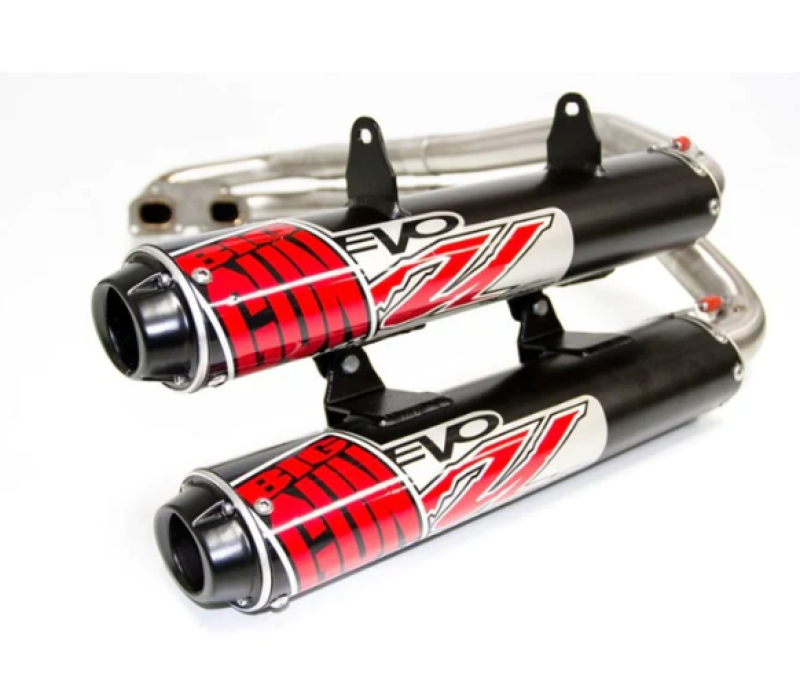 Big Gun 15-23 Polaris RZR 900/TRAIL EVO U Series Dual Full Syst Exhaust 12-7863