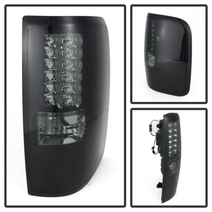 Spyder Ford F150 side 04-08 (Not Fit Heritage & SVT)LED Tail Lights Blk Smke ALT-YD-FF15004-LED-BSM 5078131 5078131 User 1