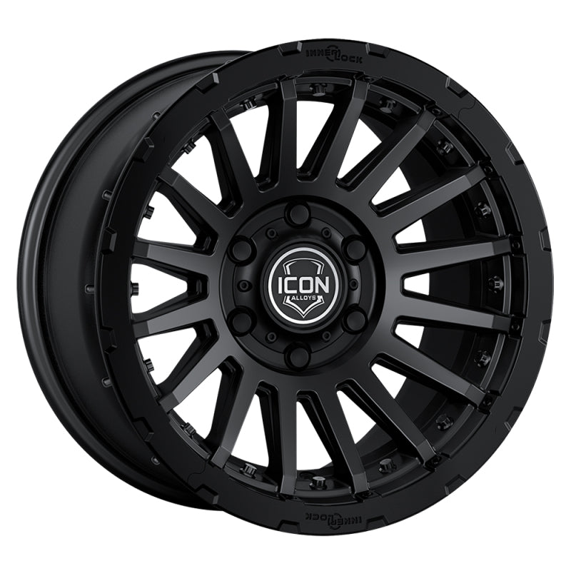 ICON Alloy Recon Pro - 18X9 / 6X5.5 / 40MM / 6.6in. BS - Satin Black 23618909066SB 23618909066SB Photo - Primary