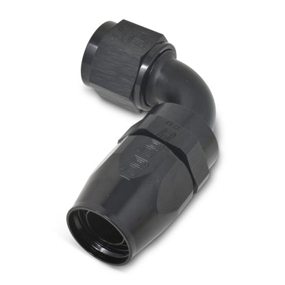 Russell Performance -10 AN Black 90 Degree Full Flow Hose End 610185 610185 Photo - out of package