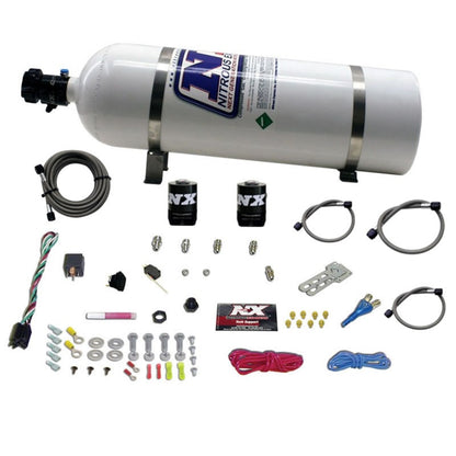 Nitrous Express Ford EFI Race Single Nozzle Nitrous Kit (100-250HP) w/15lb Bottle 20113-15 20113-15 Photo - Primary