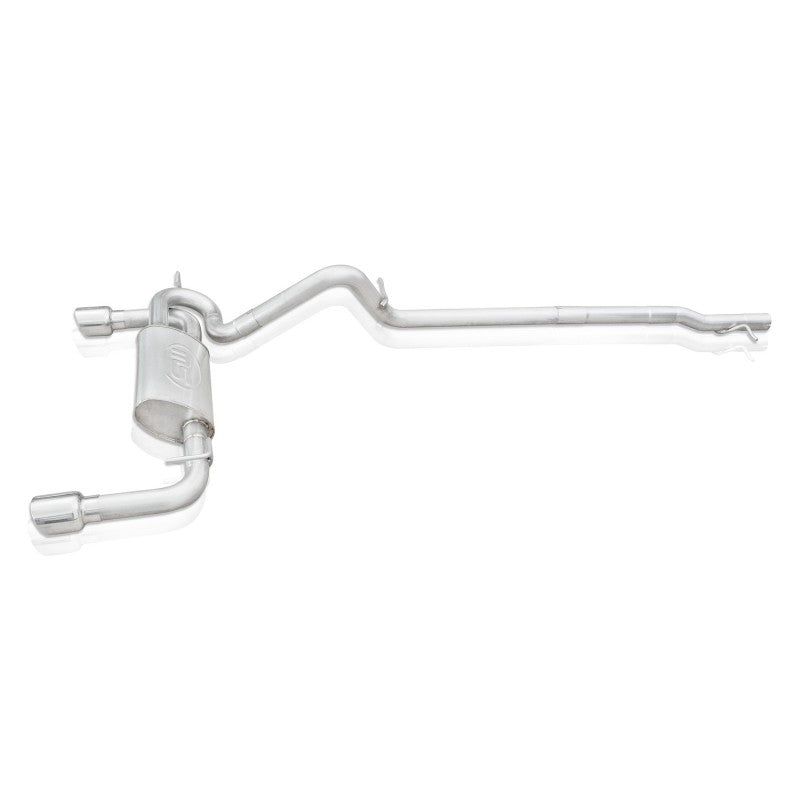 Stainless Works 2012-17 Jeep Wrangler Catback Exhaust JPJKUCB JPJKUCB Photo - Unmounted