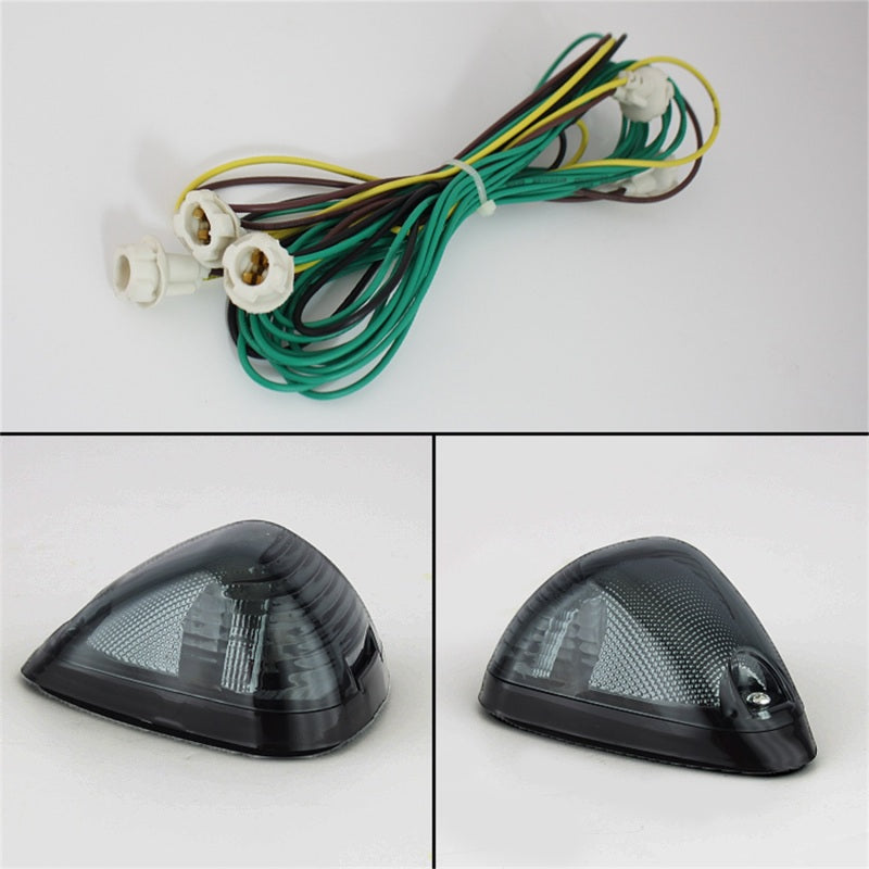 SPYDER xTune Ford SuperDuty F250-F250 99-15 Amber LED Cab Roof lights - Smoke ACC-LED-FDSD99-CR-SM 9924590 9924590 Photo - Unmounted