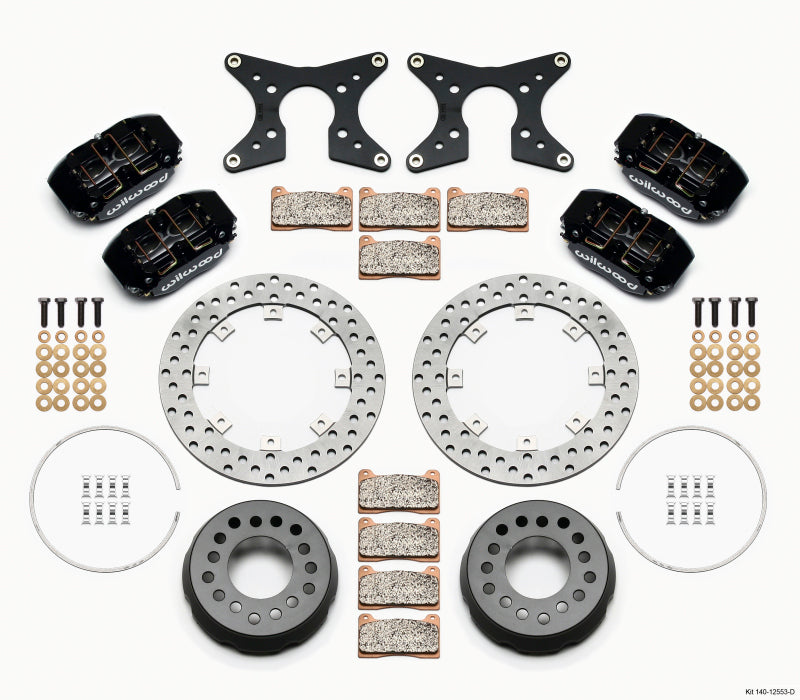 Wilwood Dynapro Lug Mount Dual Rear Dynamic Kit SA Drilled Big Ford 2.36in Offset 140-12553-D 140-12553-D Photo - Primary