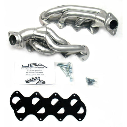 JBA 04-10 Ford F-150 5.4L 3V 1-5/8in Primary Raw 409SS Cat4Ward Header 1676SJS 1676SJS Photo - Primary