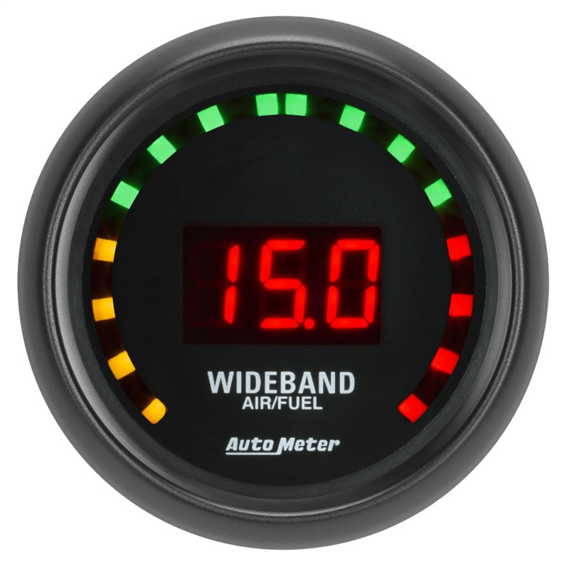 Autometer 2-1/16" Wideband Street Air/Fuel Ratio, 10:1-17:1 Afr, Z-Series 2679 Photo - Primary