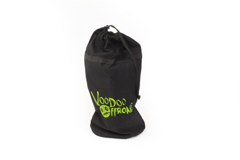 Voodoo Offroad 2.0 Santeria Series 7/8in x 20 ft Kinetic Recovery Rope with Rope Bag - Green 1300001A