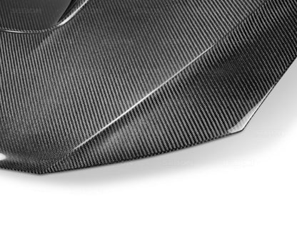 Seibon Carbon Fiber Hood For 2008-2014 Subaru WRX/STi HD0809SBIMP-OE Photo - Primary