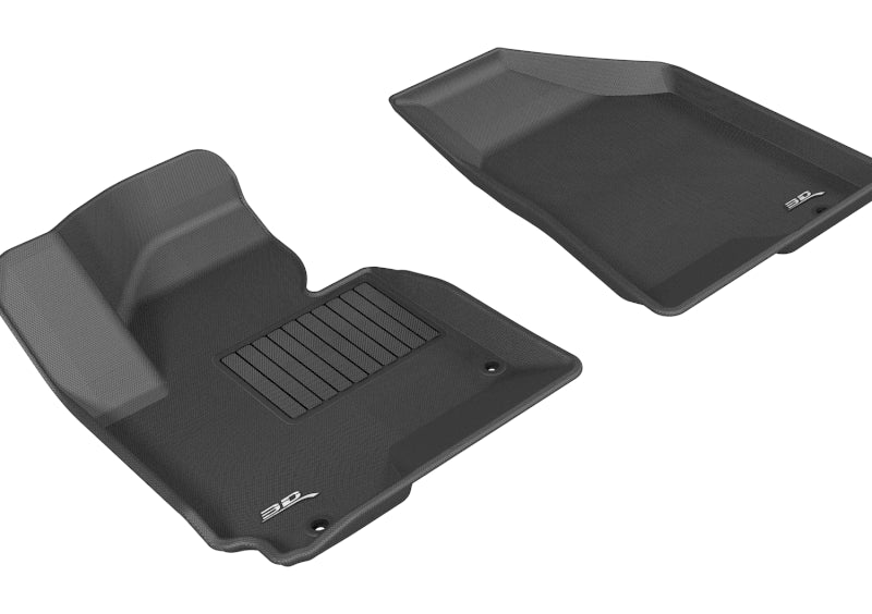 3D MAXpider 2011-2013 Kia/Hyundai Sportage/Tucson Kagu 1st Row Floormat - Black L1KA00711509 L1KA00711509 Photo - Primary