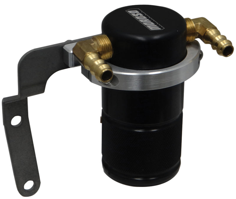 Moroso 14-19 Chevrolet Corvette (Non ZO6) Air/Oil Separator Catch Can - Small Body - Billet Alum -Bk 85687 85687 Photo - Primary