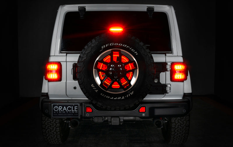 ORACLE Lighting Oracle LED Illuminated Wheel Ring 3rd Brake Light - ColorSHIFT w/o Controller 4211-334 4211-334 Photo - lifestyle view