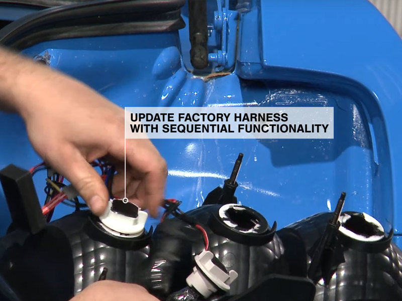 Raxiom 05-09 Ford Mustang Sequential Tail Light Kit (Plug-and-Play) 11044 11044 Photo - Close Up