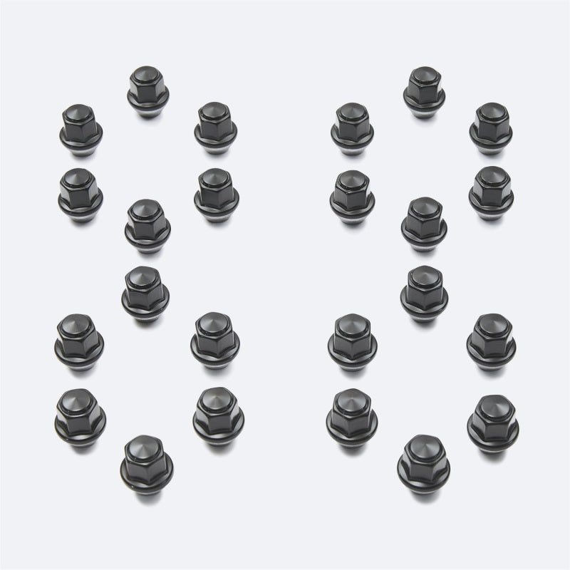 Ford Racing M12 x 1.5 Black Lug Nut - Set of 24 M-1012K-BR M-1012K-BR Photo - Primary