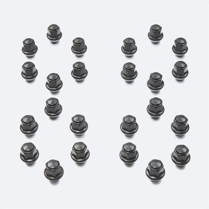 Ford Racing M12 x 1.5 Black Lug Nut - Set of 24 M-1012K-BR M-1012K-BR Photo - Primary