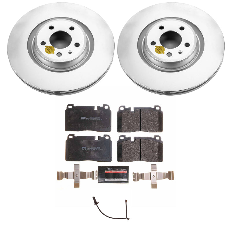 Power Stop 17-18 Audi A6 Front Euro-Stop Brake Kit ESK7073 ESK7073 Photo - Primary