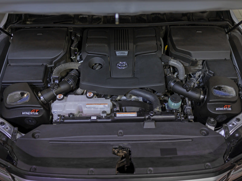 aFe Toyota Land Cruiser 300 Series Momentum GT Coil Air Intake System w/ Pro 5R Media 50-70091R 50-70091R Photo - Mounted