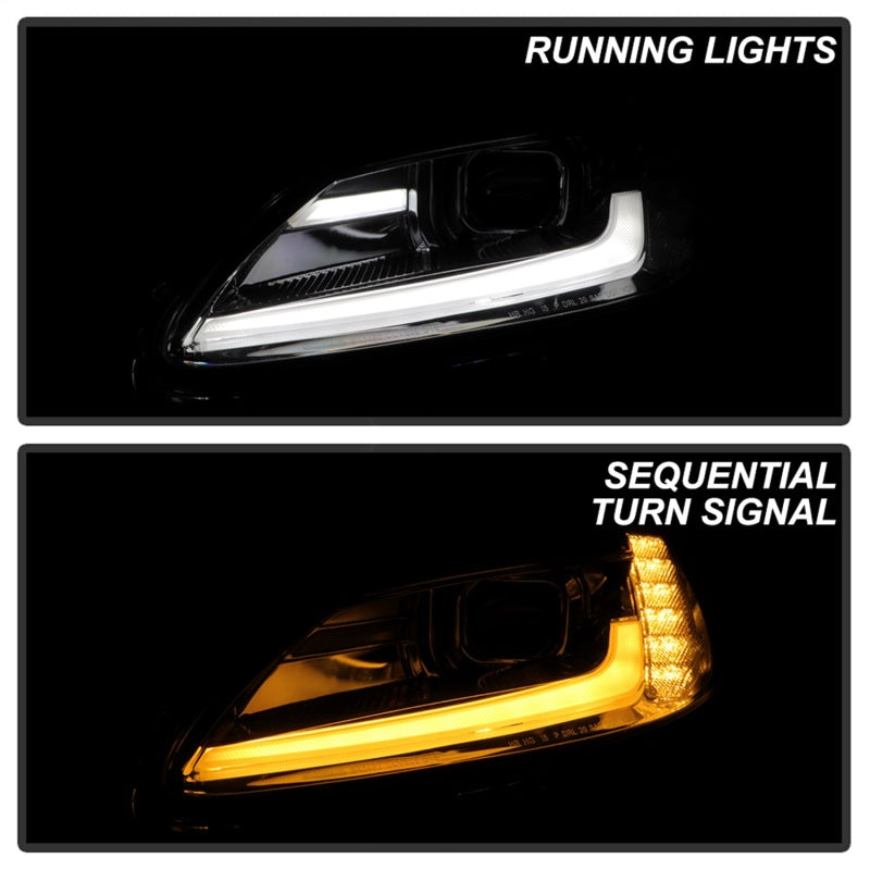 SPYDER 05-13 Chevy Corvette C6 Projector Headlights Seq LED Turn Signal w/SB DRL Parking Light 5087928 5087928 Photo - Unmounted