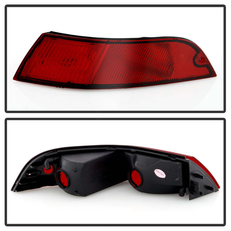 Spyder Porsche 993 1995-1998 OEM Tail Light - Red Smoke 5086761 5086761 User 1