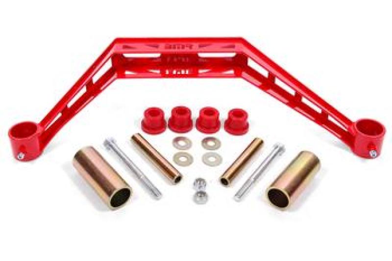 BMR Suspension BMR 79-93 Ford Mustang Transmission Crossmember TH400 / T-56 - Red TC731R