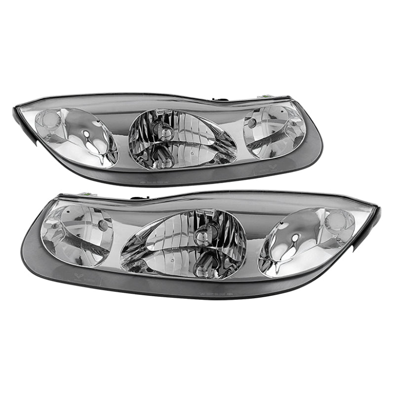SPYDER Xtune Satun Sc Series Coupe 2001-2002 OEM Style Headlights Chrome HD-JH-SASC-01-C 9029721 9029721 Photo - Primary