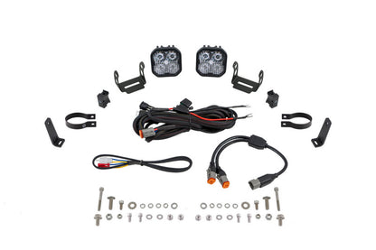 Diode Dynamics SS3 LED Bumper 2 In Roll Bar Kit Max - White Combo (Pair) DD7712 DD7712 Photo - Primary