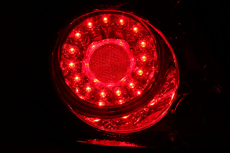Anzo 2002-2006 Nissan Altima LED Tail lights Smoke 321255 Photo - Mounted