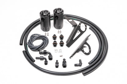 Radium Engineering 00-05 Honda S2000 LH Drive Only Dual Catch Can Kit Fluid Lock 20-0096-FL 20-0096-FL Photo - Primary