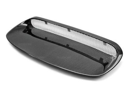 Seibon Carbon Fiber Hood Scoop For 2008-2014 Subaru WRX/STi HDS0809SBIMP-OE Photo - Primary