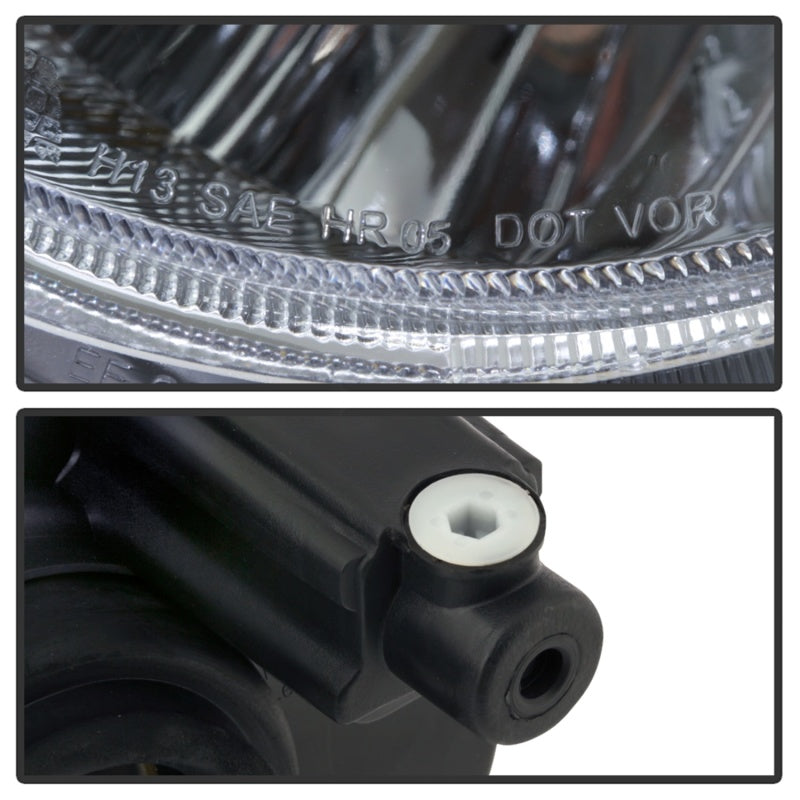 SPYDER xTune 07-17 Jeep Patriot (w/o Auto Leveling Lights) OEM Style Headlights - Chrome (HD-JH-JPA07-OE-C) 9042751 9042751 Photo - Unmounted