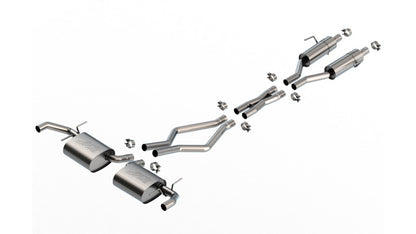 Borla 22-24 Jeep Grand Cherokee Overland Summit V6 2WD & 4WD S-TYPE Cat-Back Exhaust 140955 140955 Photo - Primary
