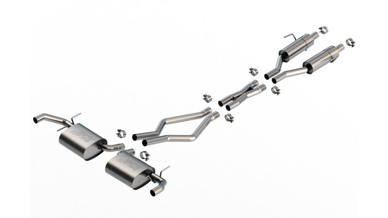 Borla 22-24 Jeep Grand Cherokee Overland Summit V6 2WD & 4WD S-TYPE Cat-Back Exhaust 140955 140955 Photo - Primary